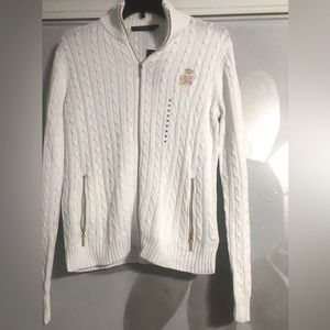 Ralph Lauren, Medium, White sweater